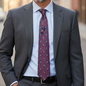 Fendi Authentic Silk Tie MADE IN ITALY